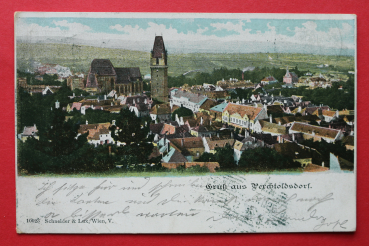AK Gruss aus Perchtoldsdorf / 1901 / Bahnpoststempel / Niederösterreich